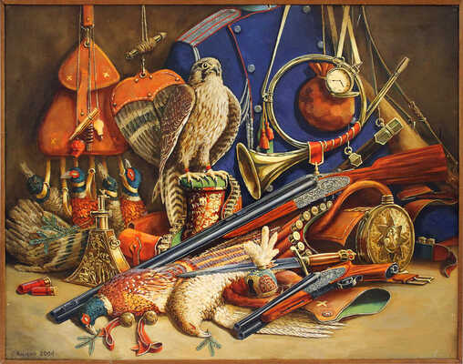 Хилько Геннадий Анатольевич. Натюрморт с фазанами 